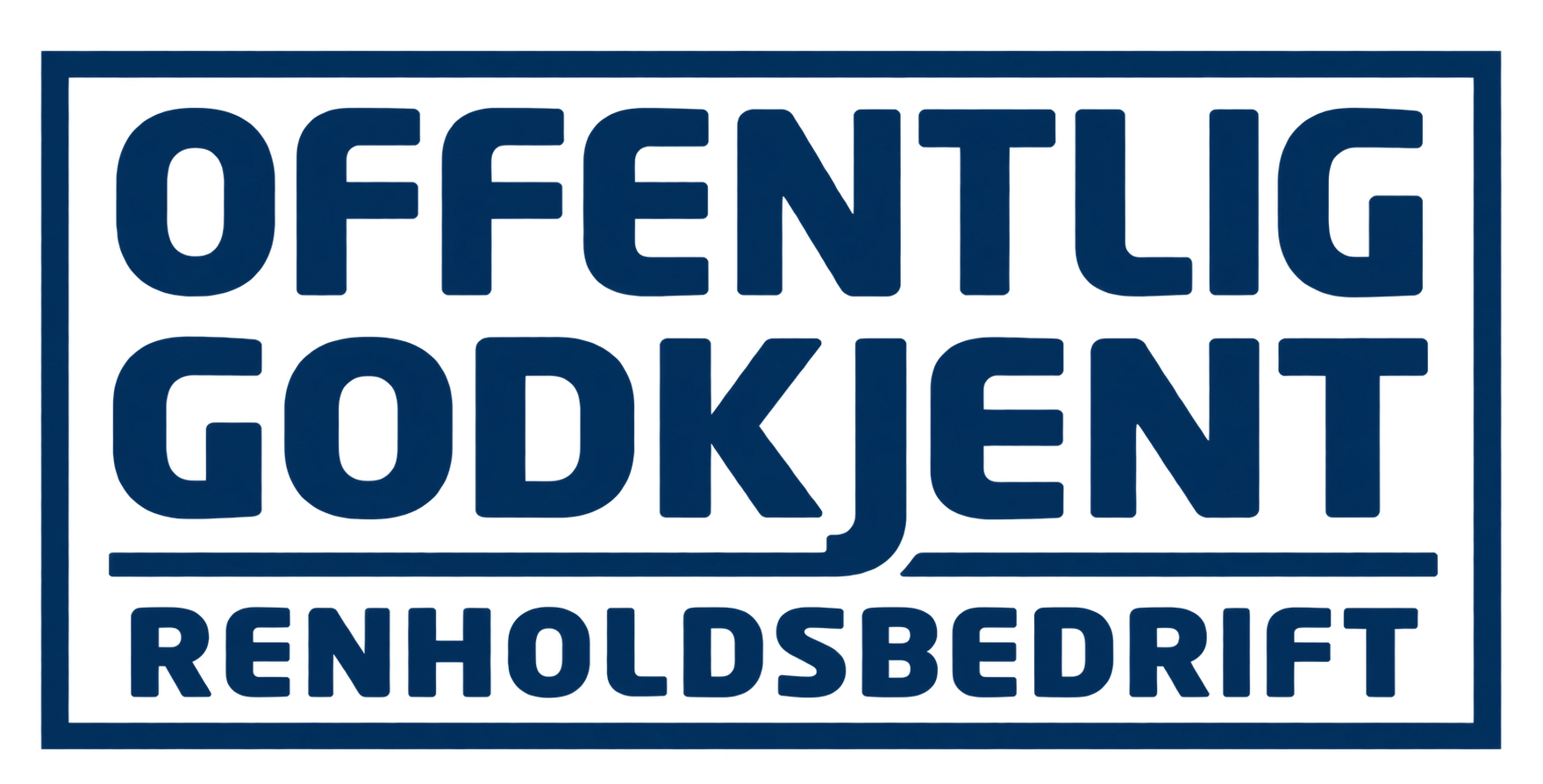 Offentlig godkjent renholdsbedrift
